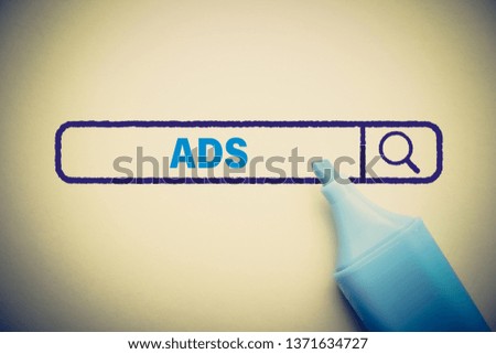 Concept Of ADS For The Business Use.