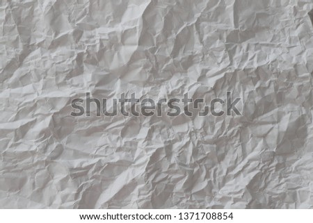 Crumpled paper ,Texture Background