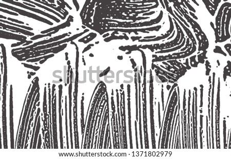 Grunge texture. Distress black grey rough trace. Amazing background. Noise dirty grunge texture. Vibrant artistic surface. Vector illustration.