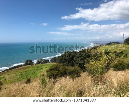 Bay in Whakatane- New Zealand view