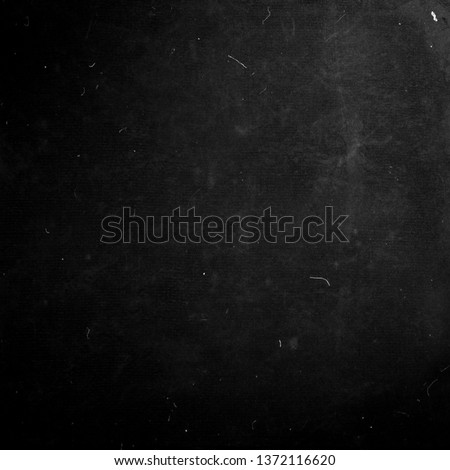 Black grunge scratched background, old film effect, scary horror dusty texture