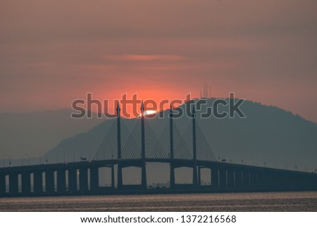 Penang Bridge sunrise 