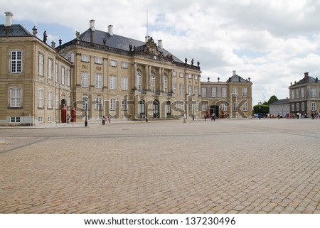 Royal Palace Amalienborg, Copenhagen