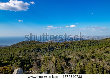mountain and sea landscapes