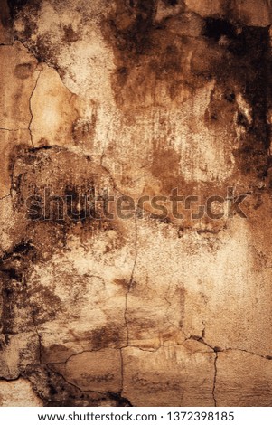 background or texture abstract creepy surface of old plaster