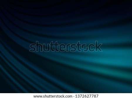 Dark BLUE vector blurred shine abstract template. Colorful illustration in blurry style with gradient. The template for backgrounds of cell phones.