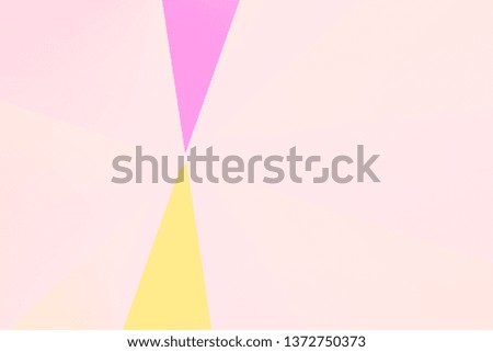 Illustration Soft, pastel and colorful triangle clip and wrapping artwork/wallpaper/background/gradient/textile/fabric