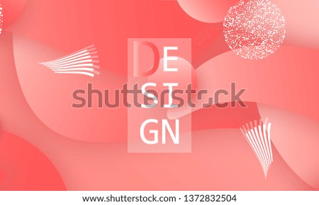 Coral abstract background. Vector illustration. Red pink background. Color coral pattern.
