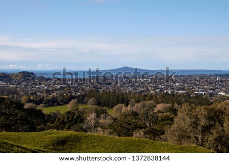 One Tree Hill is an iconic place in the Auckland landscape, and many views can be seen from its location over the city of Auckland.