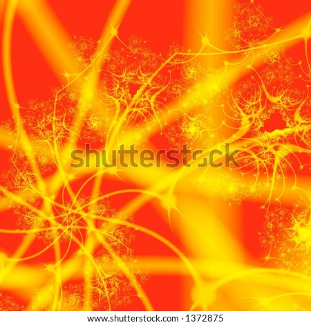 Yellow-red Background illustration