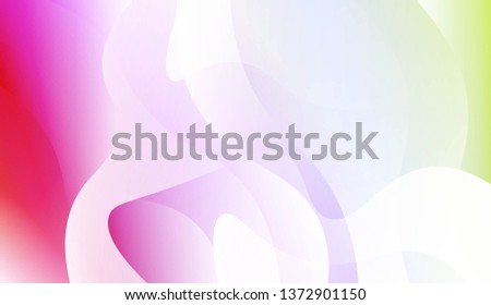 Geometric Wave Shape with Colorful Gradient Color Background Wallpaper. For Your Design Ad, Banner, Cover Page. Vector Illustration