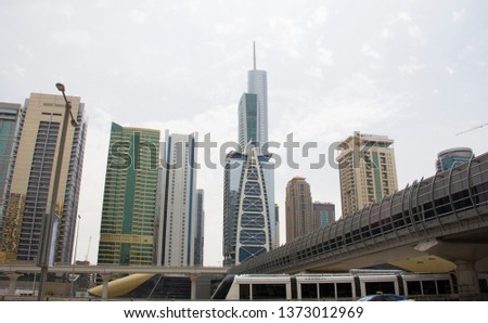 Dubai road view