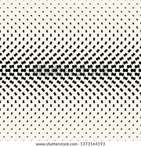 fading halftone geometric vector border pattern