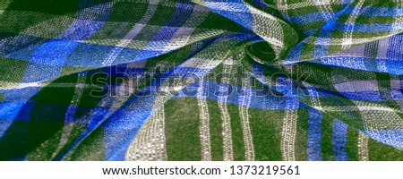 Texture, background, pattern, winter warm soft scarf for your projects blue green white blanket, with this fabric you will be comfortable, warm, your design will be imposed on your home