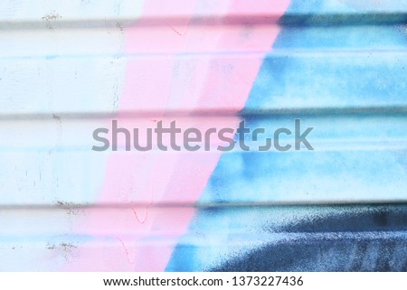 close up graffiti paint surface