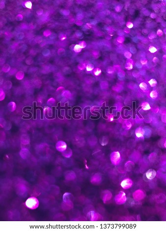 violet  shining  glitter texture background. Selective focus.Shallow dof.