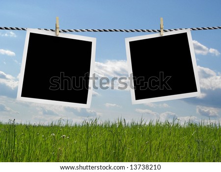photo frames with saved clipping path