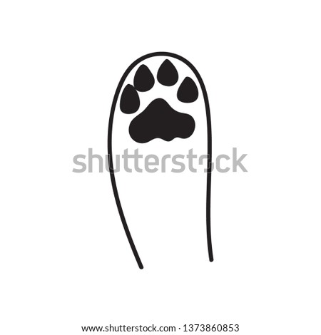 Logo, Dog, Paw