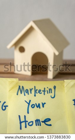 Marketing your house concept