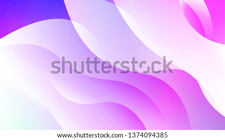 Abstract Background With Wave Gradient Shape. For Creative Templates, Cards, Color Covers Set. Vector Illustration with Color Gradient