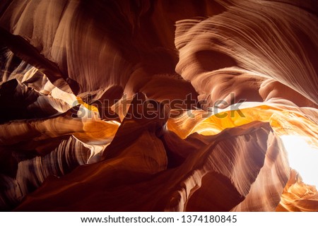 Stunning scenery at Upper Antelope Canyon - travel photography