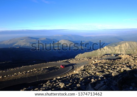 Mt Evans Scenic Byway Royalty-Free Stock Photo #1374713462
