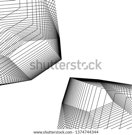 abstract architecture geometric background