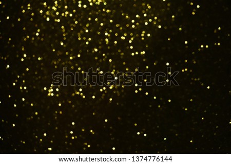 gold and white glitter abstract bokeh background Christmas
