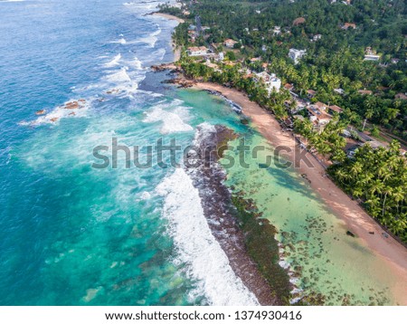 Unawatuna beach Sri Lanka, beautiful beaches in Sri Lanka, amazing places, best holiday.