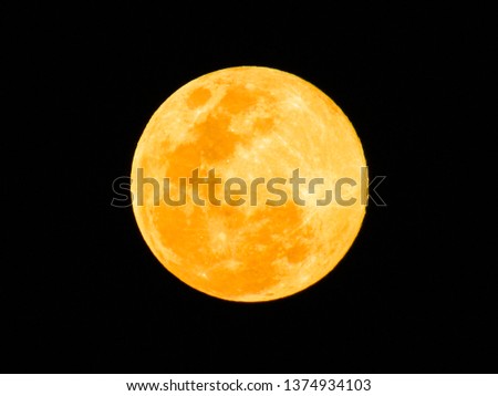 April's Full Moon "Pink Moon" in the Philippines