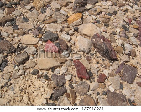 Desert stones