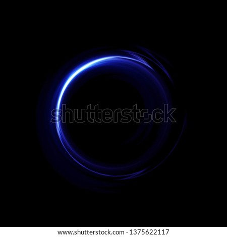 circle flare with rays 
