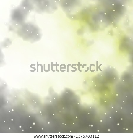 Light Green vector texture with beautiful stars. Colorful illustration in abstract style with gradient stars. Pattern for websites, landing pages.