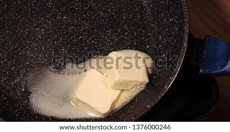 

butter in the spring for cooking