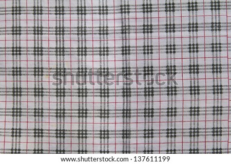 Fabric pattern for background or texture