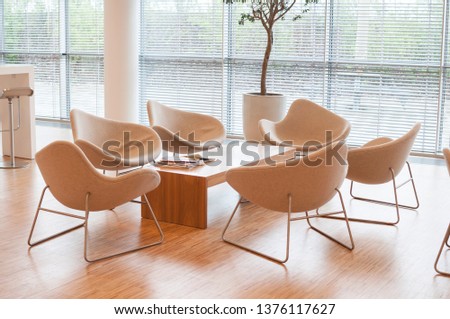 An ampty meeting room