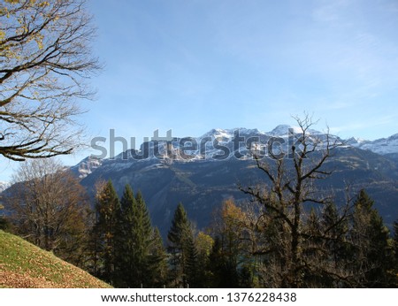 Beautiful landscape in Switzerland, Europe