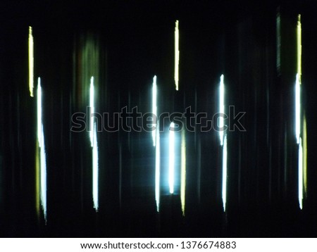 Blur night light images