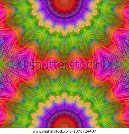 Kaleidoscopic abstract background