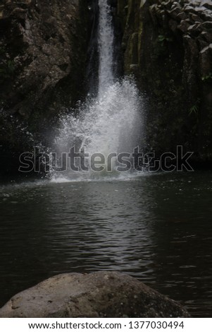 
the splash of the waterfall is so beautiful and soothing
