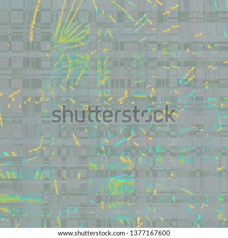 Interesting wallpaper and abstract pattern watercolor artwork.