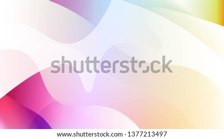 Abstract Background With Wave Gradient Shape. For Creative Templates, Cards, Color Covers Set. Vector Illustration with Color Gradient