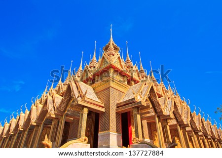 Sanctuary Church in temple thailand