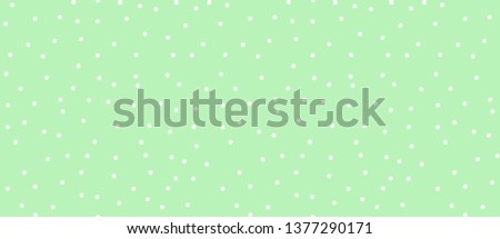 pattern with white flowers on green background