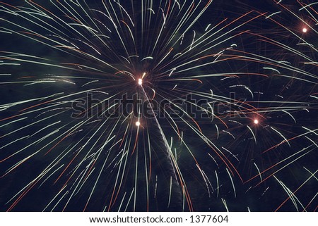 Festival of fireworks in Moscow