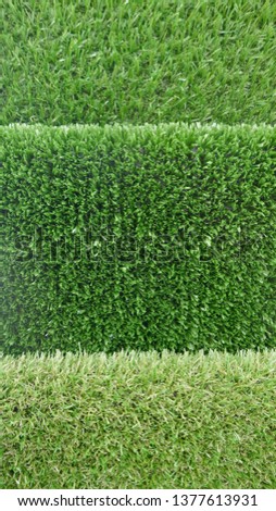 Artificial turf, lawn carpet, flooring, water-permeable, green and easy-care