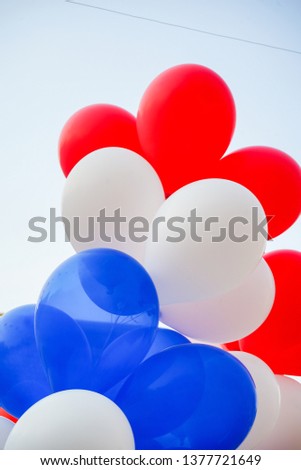 Balloons in the opening of the event