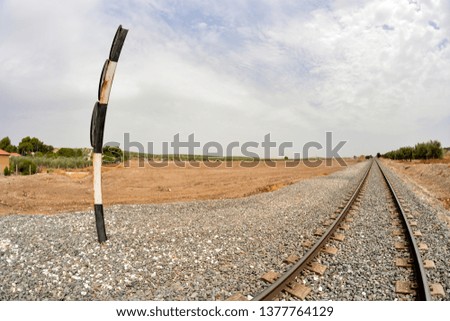Photo Picture of a Classic Train Rail Road