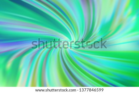 Light Blue, Green vector blurred shine abstract template. New colored illustration in blur style with gradient. Blurred design for your web site.