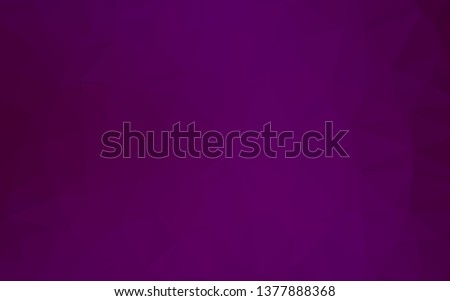 Light Purple vector abstract polygonal cover. Colorful illustration in Origami style with gradient.  Brand new design for your business.